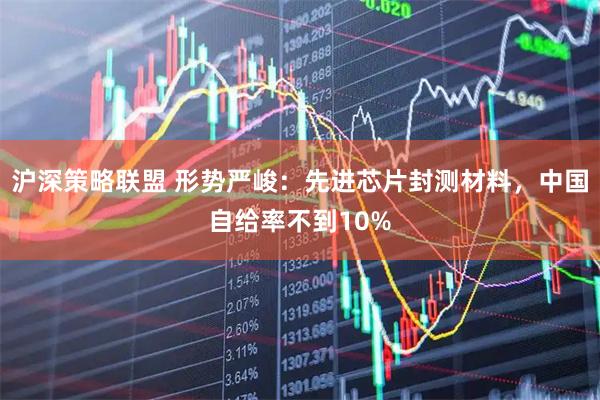 沪深策略联盟 形势严峻：先进芯片封测材料，中国自给率不到10%